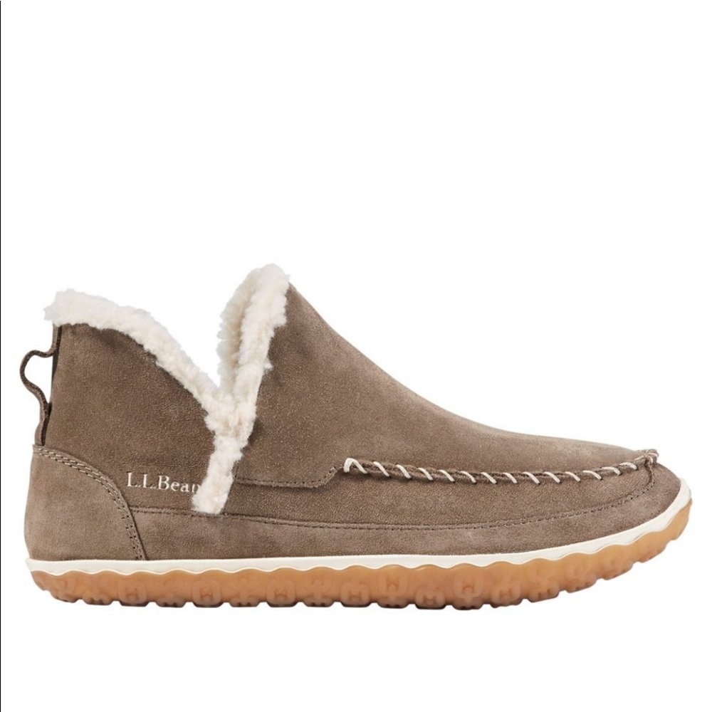 LL Bean Women’s Mountain Slipper Boot Mocs in good condition. Size 7 Dark Cement